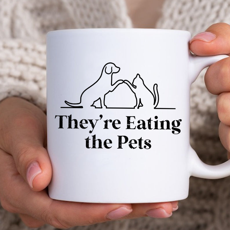 Petthouse | They're Eating The Pets Shirt, They're Eating The Dogs They're Eating The Cats Shirt, Funny Pets