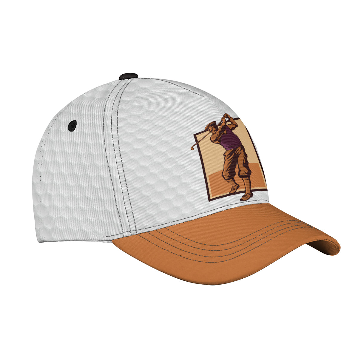 Petthouse | Personalized Name Love Golf Classic Cap Golf Men Hat Gift For Golfers Gift For Athletes Sport Outfit Team