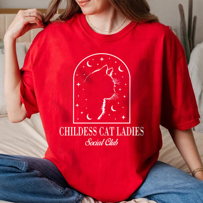 Petthouse | Childless Cat Lady Shirt, Childless Cat Ladies Social Club Shirt, Girl Power 2024