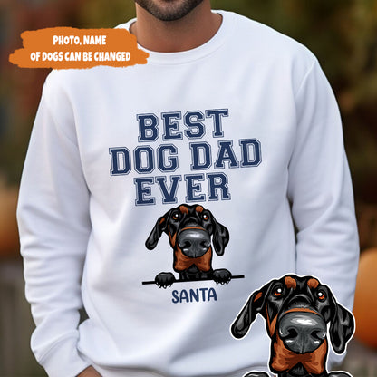 Petthouse | Custom Best Dog Dad Ever, Dog Dad Shirt, Pet Lover Shirt, Dog Lover Gift, Father's Day