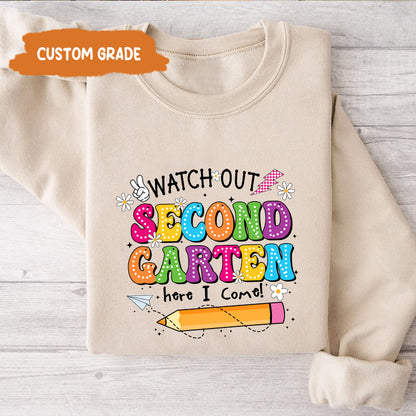 Petthouse | Custom Watch Out Kindergarten I Come Here Cute Shirt, Back To School, First/second Grade