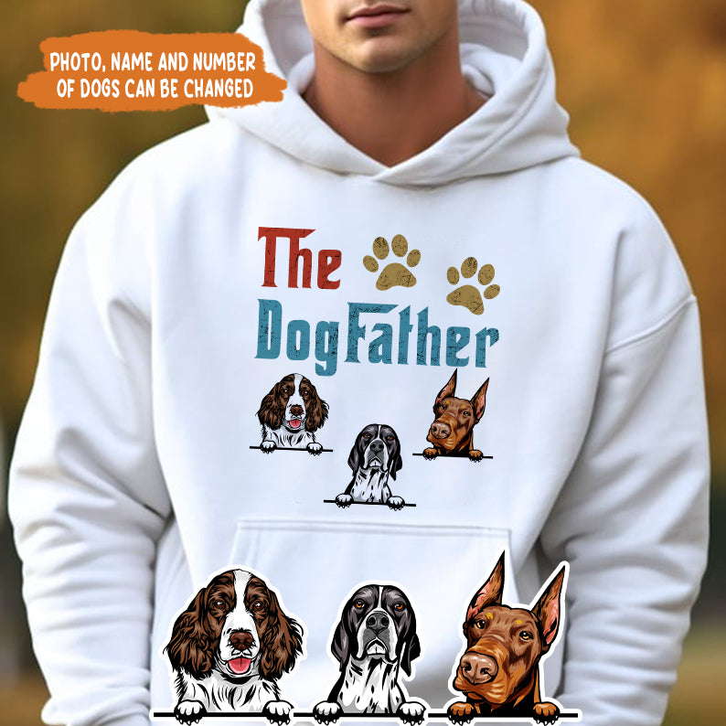 Petthouse | Custom Dog The Dog Father Shirt, Dog Dad Lovers Gift, Father's Day