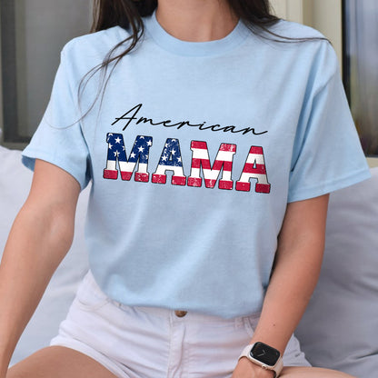 Petthouse | Usa Mama Shirt, 4th Of July Shirt, America Shirt, Patriotic Shirt, Gift For Mom