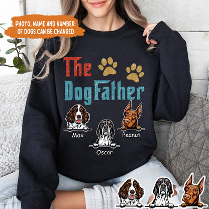 Petthouse | Custom Dog The Dog Father Shirt, Dog Dad Lovers Gift, Father's Day