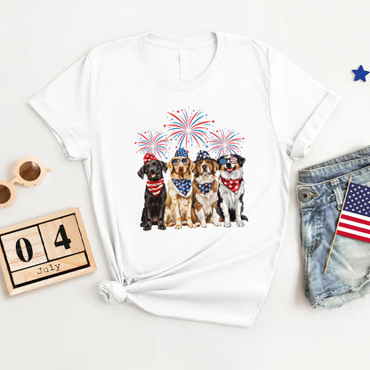 Petthouse | 4th Of July Dog Shirt, Dog Lover Gift, Fourth Of July Dog, Independence Day Shirt