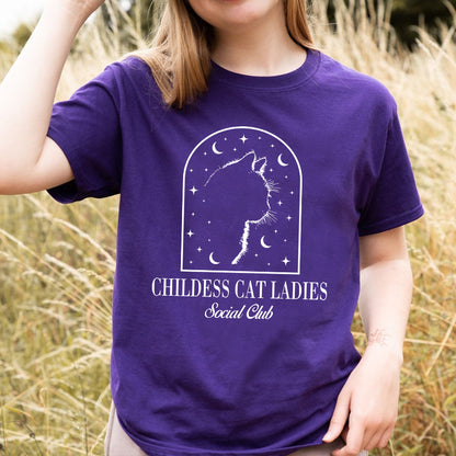 Petthouse | Childless Cat Lady Shirt, Childless Cat Ladies Social Club Shirt, Girl Power 2024