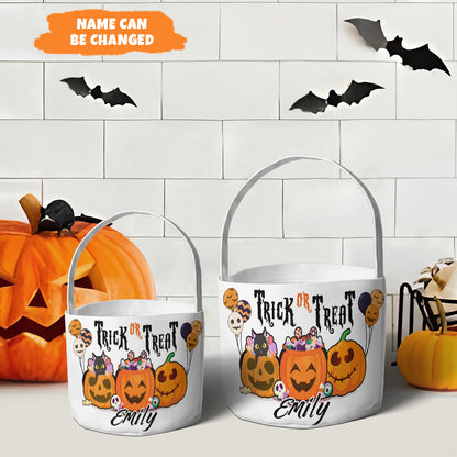 Petthouse | Custom Halloween Candy Bag, Trick Or Treat Bucket, Halloween Bags For Kids, Candy Bags