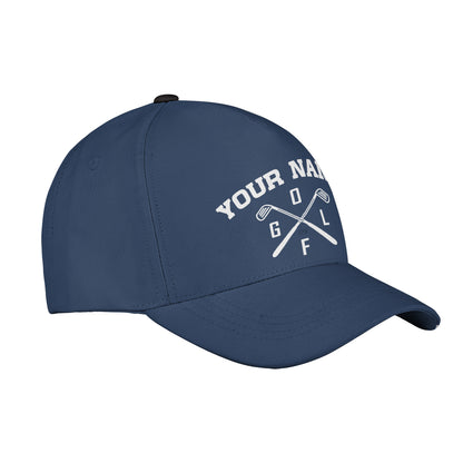 Petthouse | Customized Name Golf Sport Classic Cap Golfer Golf Player Hat Wear Golf Lovers Gift Golf Cap Gift