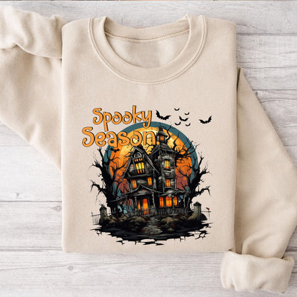 Petthouse | Halloween Spooky Season Shirt, Spooky House Shirt For Mom, Fall Halloween Shirt