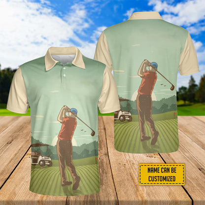 Petthouse | Customized Retro Golfer Polo Shirt Life Is Better With Golfing Sports Men Polo Daddy's Gift