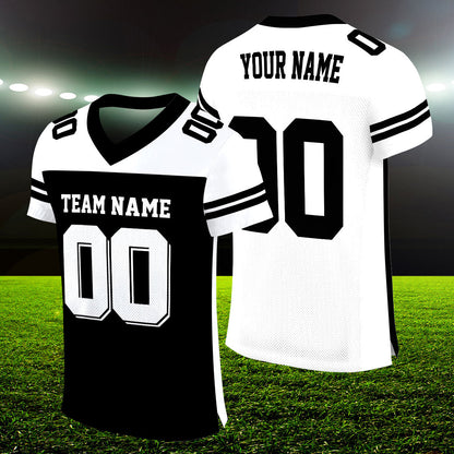 Petthouse | Personalized Football Jersey, Custom Team Name And Number, Game Day Sports Jersey, Football Team Jersey Shirt