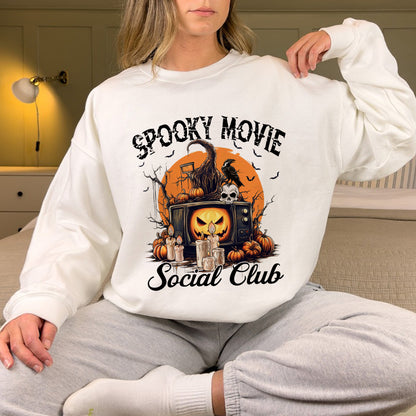 Petthouse | Spooky Movie Social Club Shirt, Funny Halloween Social Club, Spooky Season Horror Movie