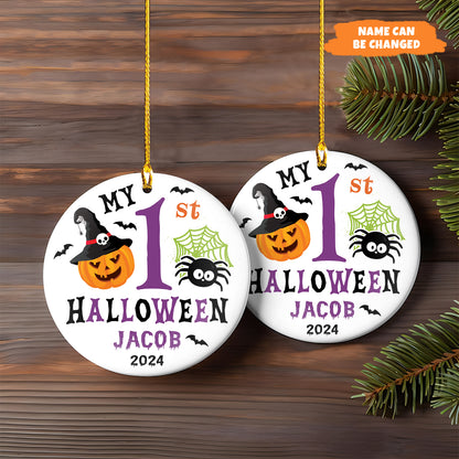 Petthouse | My First Halloween Ornament, Baby First Halloween Gift, Baby Halloween Gift, Gift For Baby