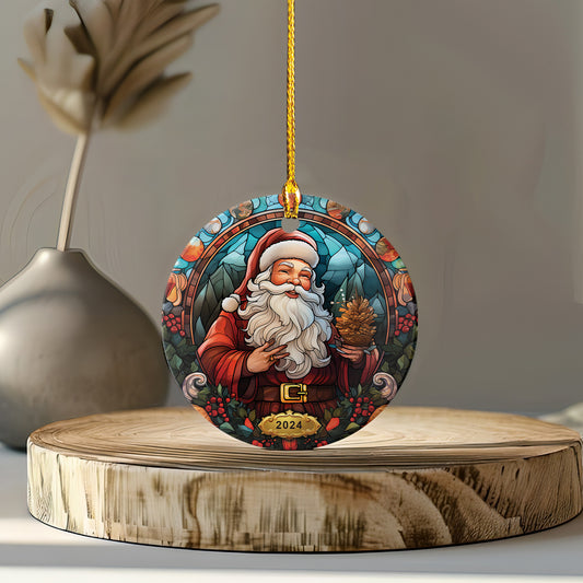 Petthouse | Christmas 2024 Ornament, Christmas Tree Hanging, Heirloom Keepsake, Xmas Gift, Santa Clause