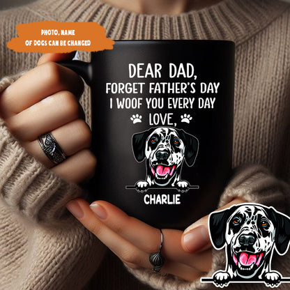 Petthouse | Customized Dear Dad Forget Father's Day Shirt, Dog Dad Father's Day Gift, Gift For Dog Lover