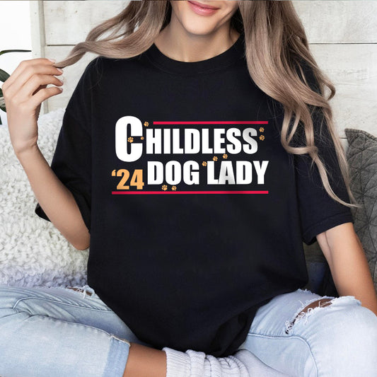 Petthouse | Childless Dog Lady Shirt, Womens Dog Lady Shirt,  Childless Dog Lady 2024 Shirt, Dog Mom