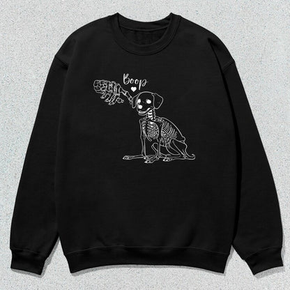 Petthouse | Dog Skeleton Halloween Shirt, Funny Dog Shirt, Dog Lover Gifts, Dog Mom Shirt, Spooky Dog