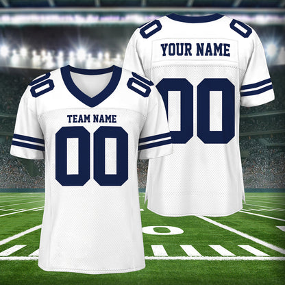 Petthouse | Personalized Football Jersey, Customized Football Jersey Shirt, Custom Team Name Number Shirt, Matching Football Team Jersey