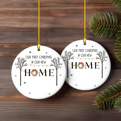 Petthouse | Personalized First Home Ornament 2025, New Home Ornament, Housewarming Gift, Christmas Gift