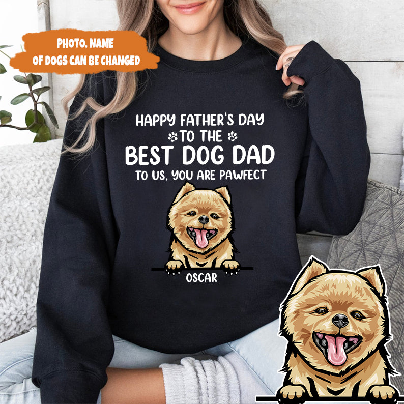 Petthouse | Custom Best Dog Dad Shirt, Happy Father's Day Gift, Gift For Dad, Dog Lovers Gift