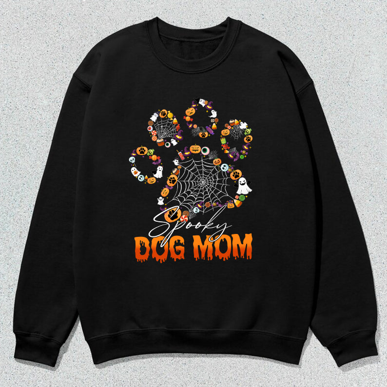 Petthouse | Dog Mom Halloween Shirt, Spooky Dog Mom Halloween, Mom Ghost Halloween, Gift Halloween