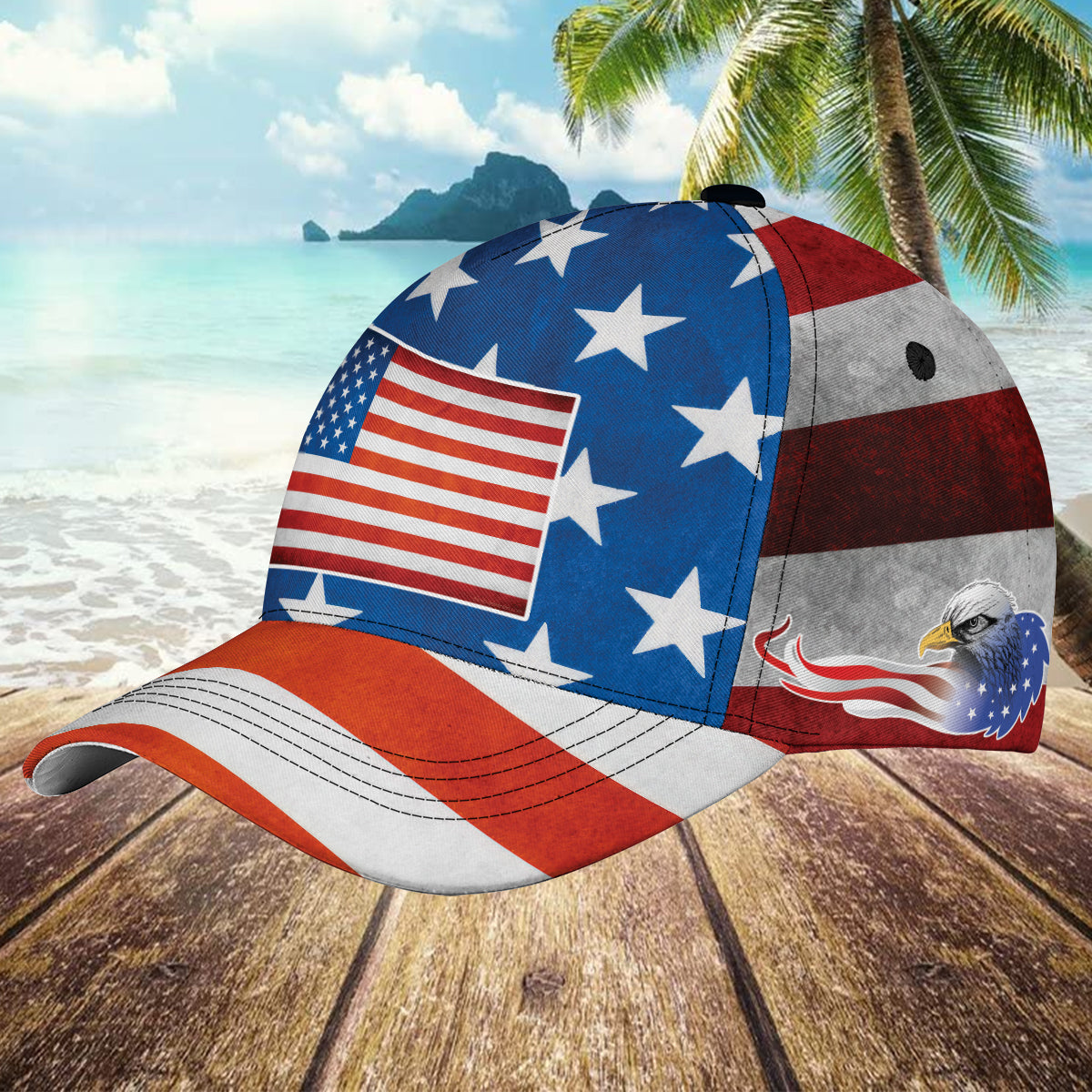 Petthouse | American Flag Baseball Cap President's Day Baseball Hat Memorial Day Unisex Ball Cap Independence Day Gift