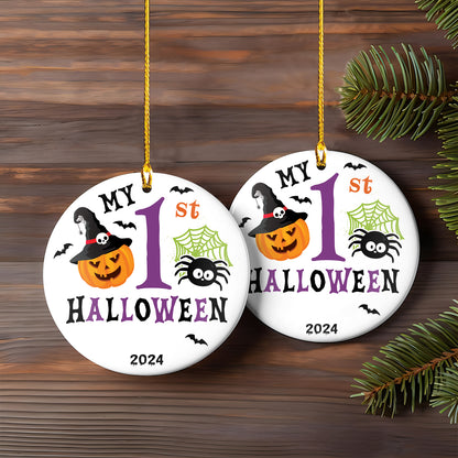 Petthouse | My First Halloween Ornament, Baby First Halloween Gift, Baby Halloween Gift, Gift For Baby