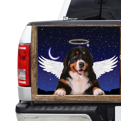 Petthouse | Bernese Mountain Your Wings Were Ready Memorial Dog Tailgate Wrap Loss Dog  Truck Tailgate Decal