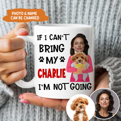 Petthouse | Customized Funny Dog If I Can't Bring My Dog I'm Not Going Shirt, Gift For Dog Dad Mom