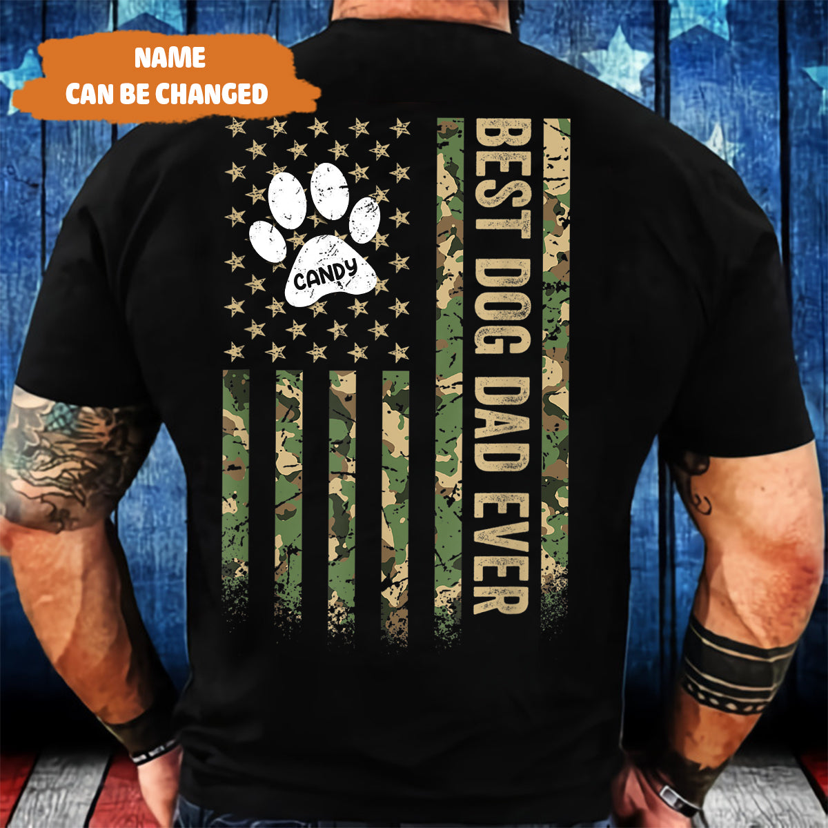 Petthouse | Custom Best Dog Dad Ever Shirt, Father's Day Gift For Dog Lovers, Dog Dad Shirt