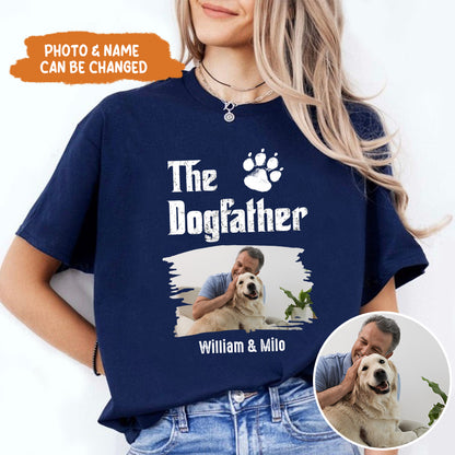 Petthouse | Personalized The Dog Father Shirt, Dog Lovers, Father's Day Gift Unisex Shirt