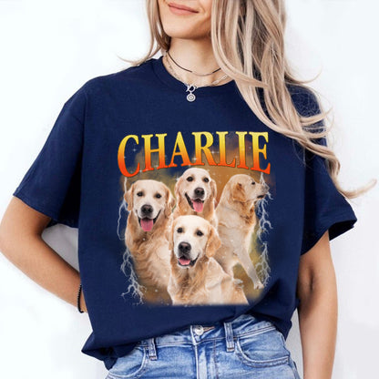 Petthouse | Custom Pet Photo Shirt, Vintage Pet Tshirt Pet, T Shirts For Pet Lovers, Vintage 90's Tee