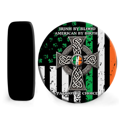 Petthouse | Celtic Cross Spare Tire Cover Irish Tire Cover Irish By Blood American By Birth For St Patrick's Day