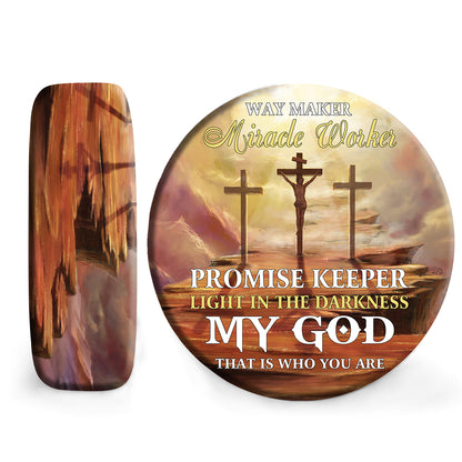 Petthouse | Jesus Christ Spare Tire Cover Car Accessory Jesus Bible Jesus On Cross My God Wheel Cover