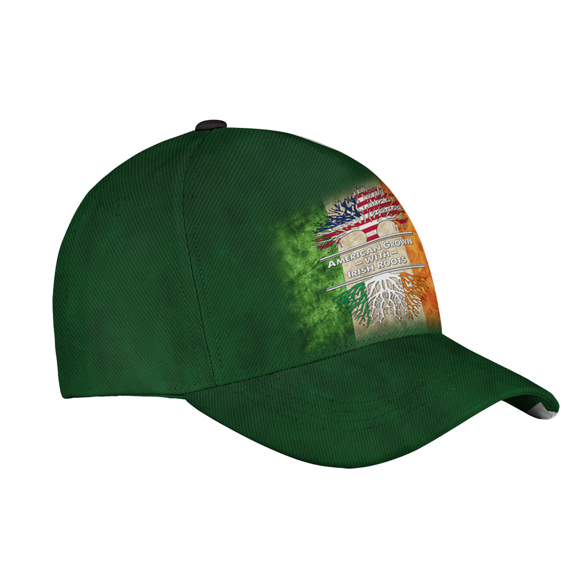 Petthouse | Tree Of Life Irish Vintage Flag Baseball Cap American Grown With Irish Roots Hat Paddy Day Gifts