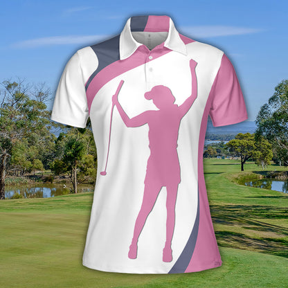 Petthouse | Never Underestimate An Old Woman Polo Shirt Woman Golfer Polo Shirt Golfer Outfit