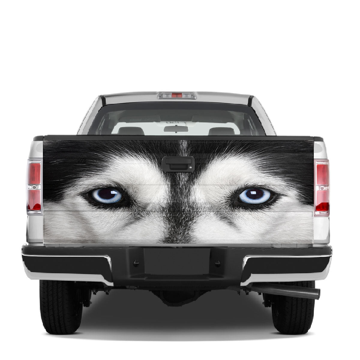 Petthouse | Siberian Husky Eyes Tailgate Wrap Vinyl Graphic Decal Sticker Dog Graphic Wraps Car Accessories