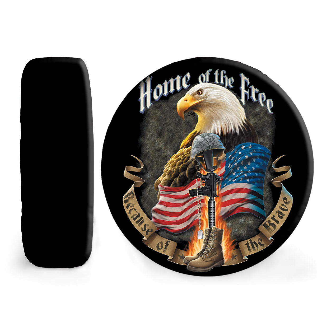 Petthouse | Home Of The Free Tire Cover American Veteran Tire Cover Usa Eagle Tire Cover Patriot Decoration