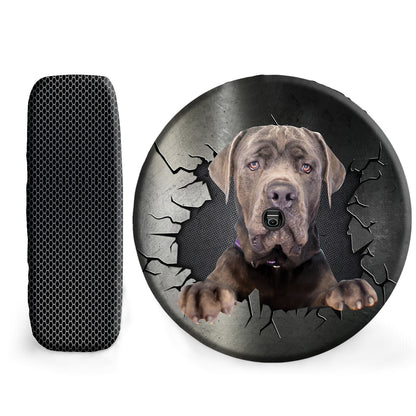 Petthouse | Spare Tire Cover Cane Corso Weather Resistant Universal Fit Truck For Dog Lovers Fun