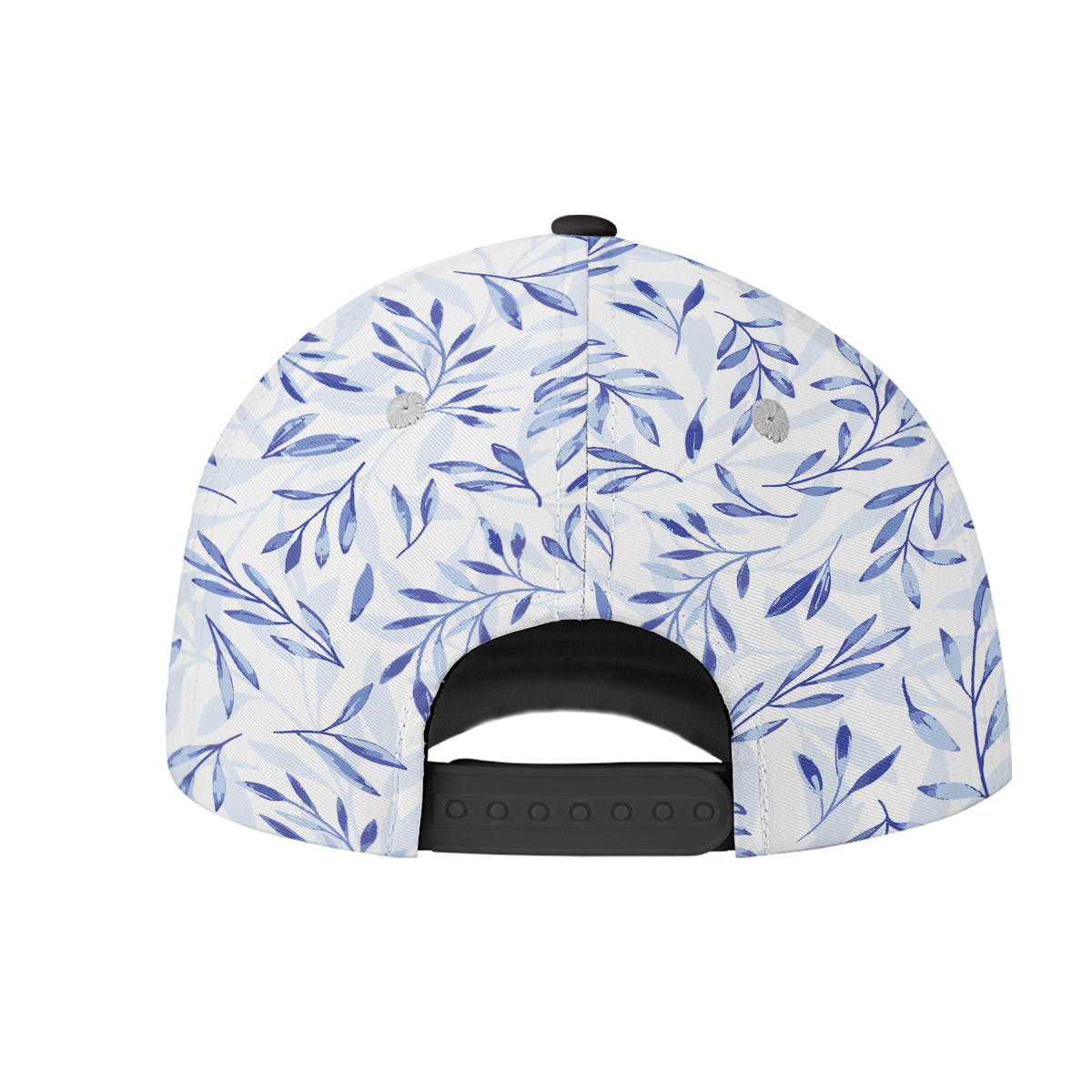 Petthouse | Golf Sports Blue Leaf Pattern Classic Cap Leaves Hat Gift For Plant's Lovers Birthday Gift Cap For Friends