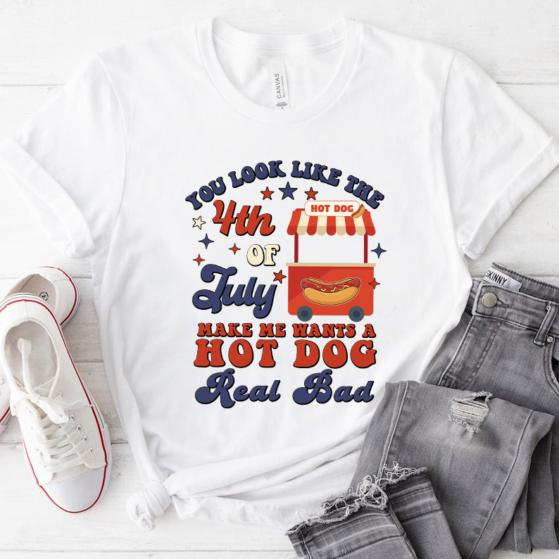 Petthouse | Personalized Dog Shirt You Look Like The 4th Of July Shirt, Independence Day Dog Lover