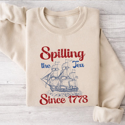 Petthouse | Spilling The Tea Since 1773 Shirt, 4th Of July Shirt, Usa Boston Tea Party, Fourth Of July