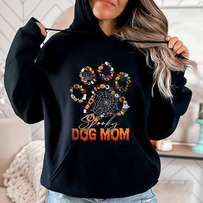 Petthouse | Dog Mom Halloween Shirt, Spooky Dog Mom Halloween, Mom Ghost Halloween, Gift Halloween