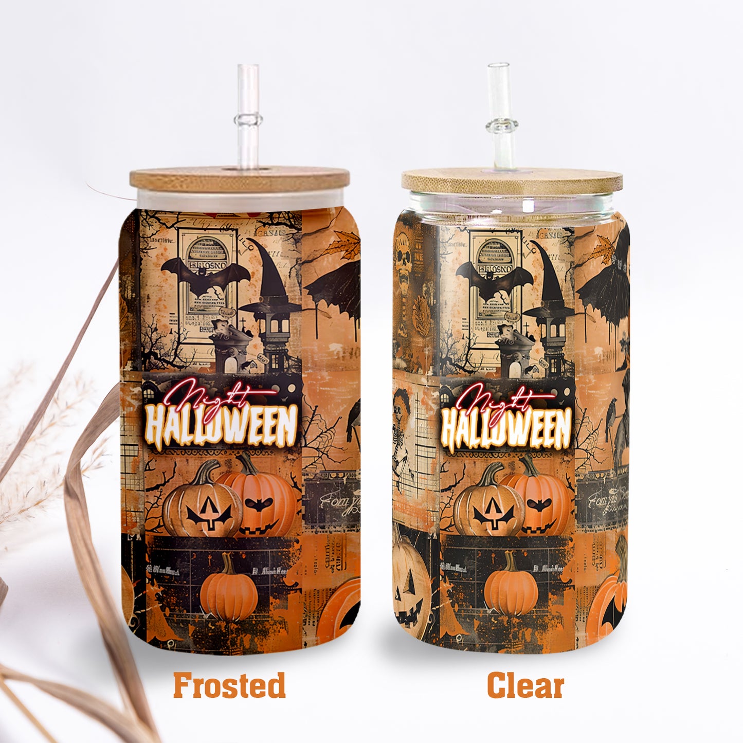 Petthouse | Halloween Ghost Skinny Tumbler, Spooky Ghost Travel Cup, Ghost Tumbler, Spooky Vibes