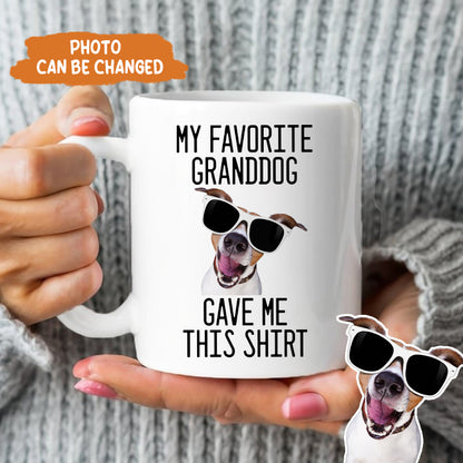 Petthouse | Custom My Favorite Granddog Dog Dad Shirt, Father's Day Gift, Best Dog Grandma Tee