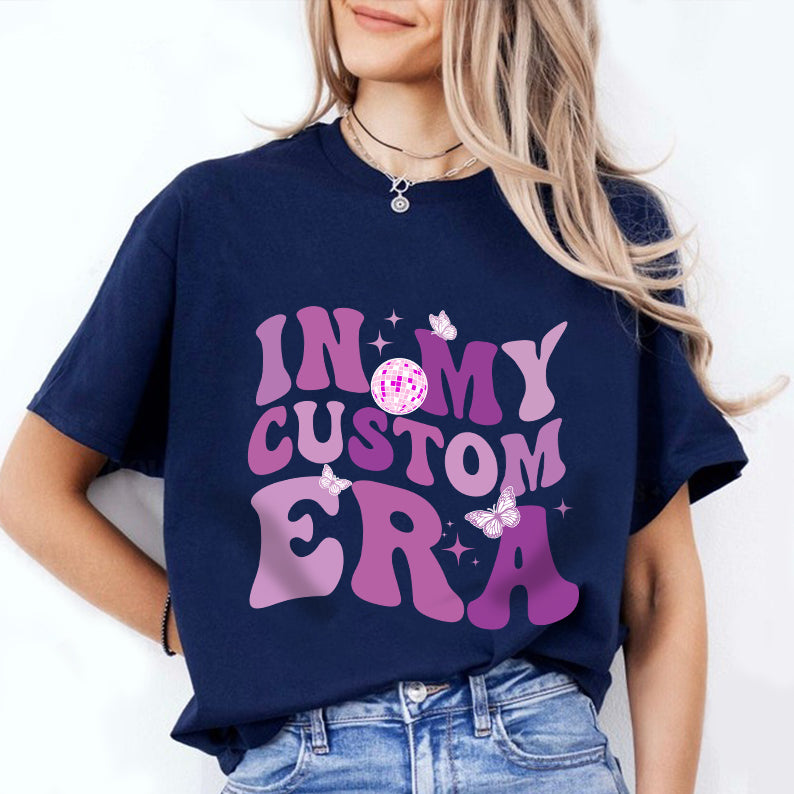 Petthouse | In My Custom Era Shirts, Custom Text Era Shirt, Mama Era Gift Shirts, Retro Custom Tee