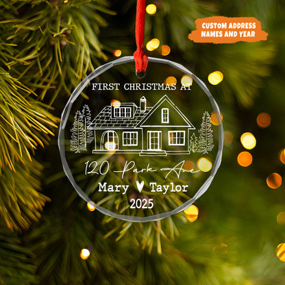 Petthouse | Personalized New Home Ornament, Christmas Ornament, First House Ornament, Christmas Tree Hanging