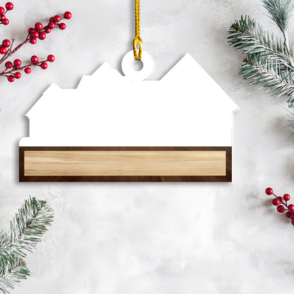 Petthouse | Custom First Christmas In Our New Home Ornament, House Address Ornament, New Home Keepsake