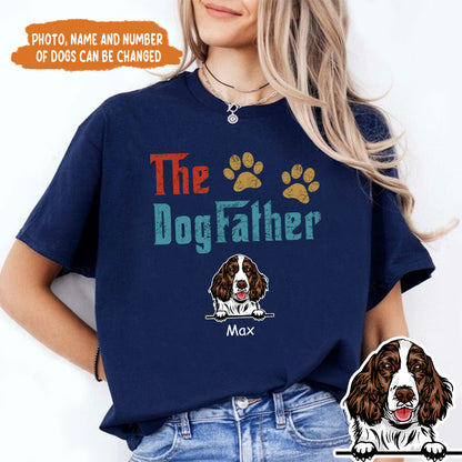 Petthouse | Custom Dog The Dog Father Shirt, Dog Dad Lovers Gift, Father's Day