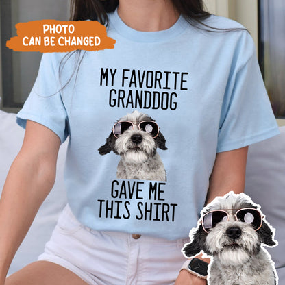 Petthouse | Custom My Favorite Granddog Dog Dad Shirt, Father's Day Gift, Best Dog Grandma Tee